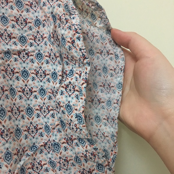 Esprit Bohemian Tie Front Tunic No Sleeves - Picture 6 of 6